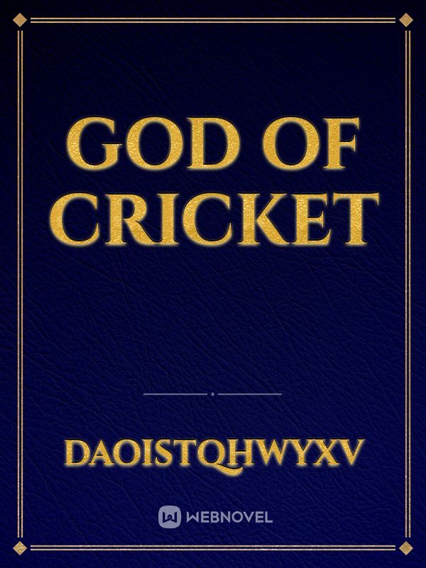 God of cricket